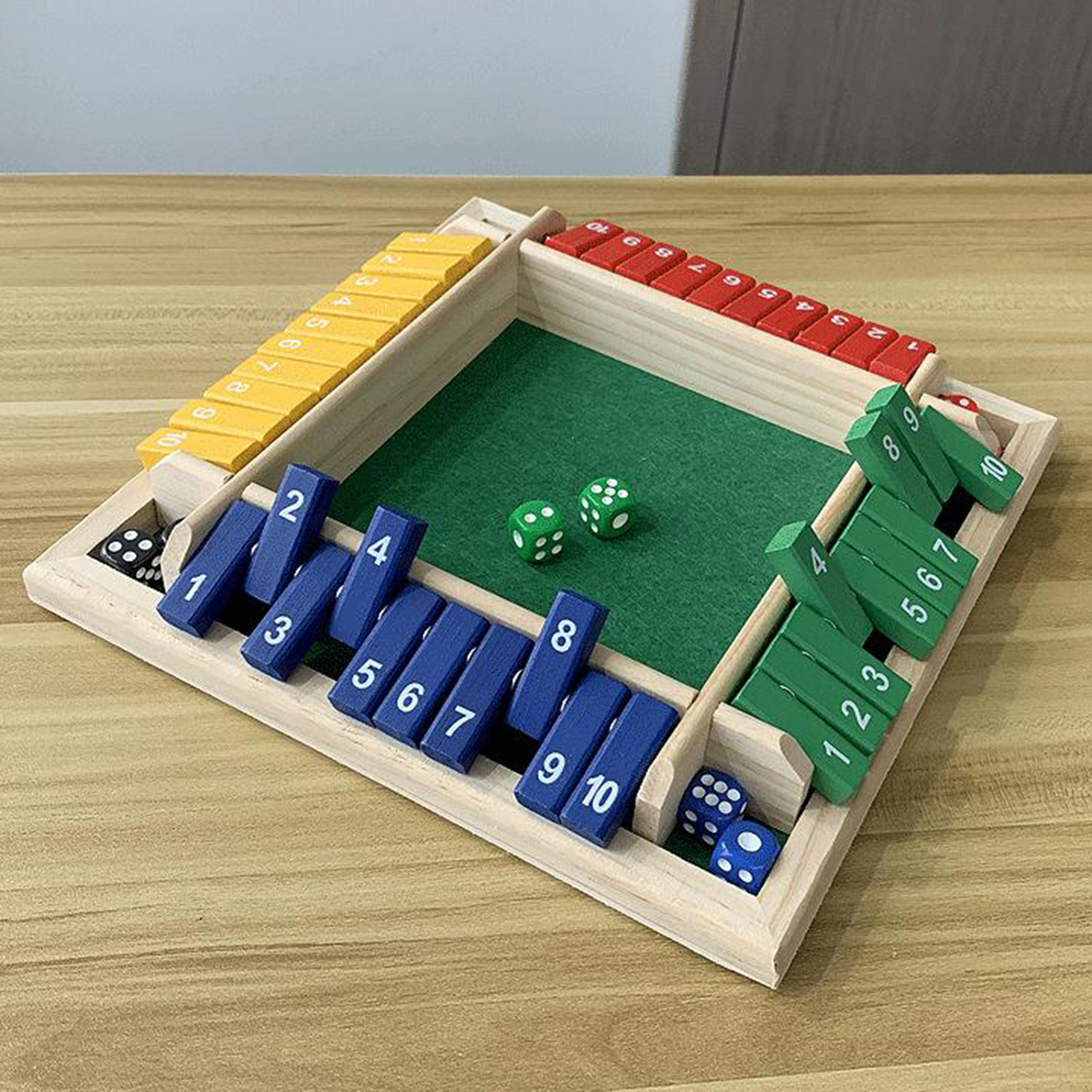 MathMagic - Interactive Wooden Board Game for the Whole Family