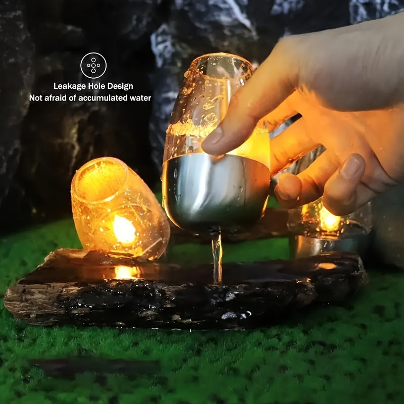 SolarCandle - Solar-Powered LED Tea Light for Decor