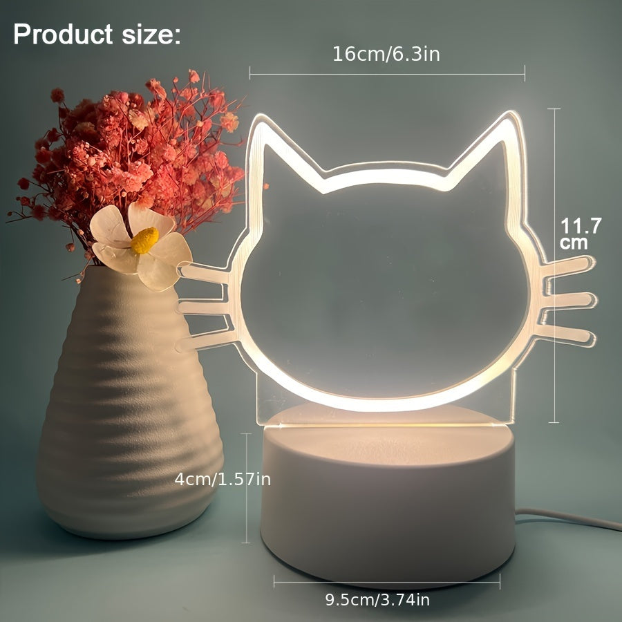 WriteLight Lamp - Creative LED Lamp with Writing Surface