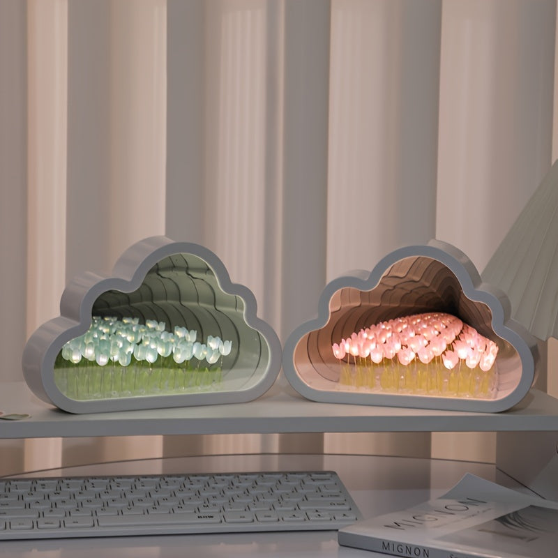 TulipGlow Lamp - Tulip LED Night Light for a Soft, Romantic Bedroom