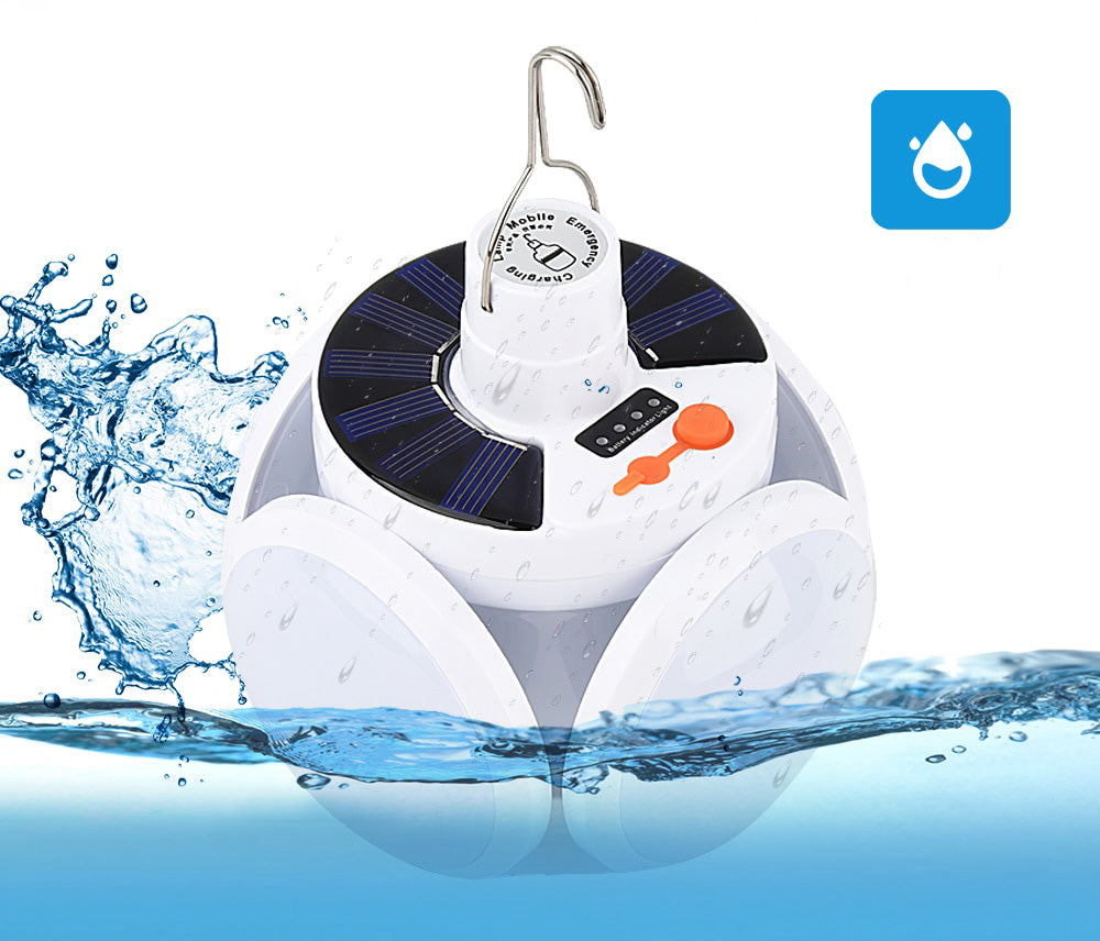 SolarGlow - Lanterne Solaire Portable Stylée Extérieur