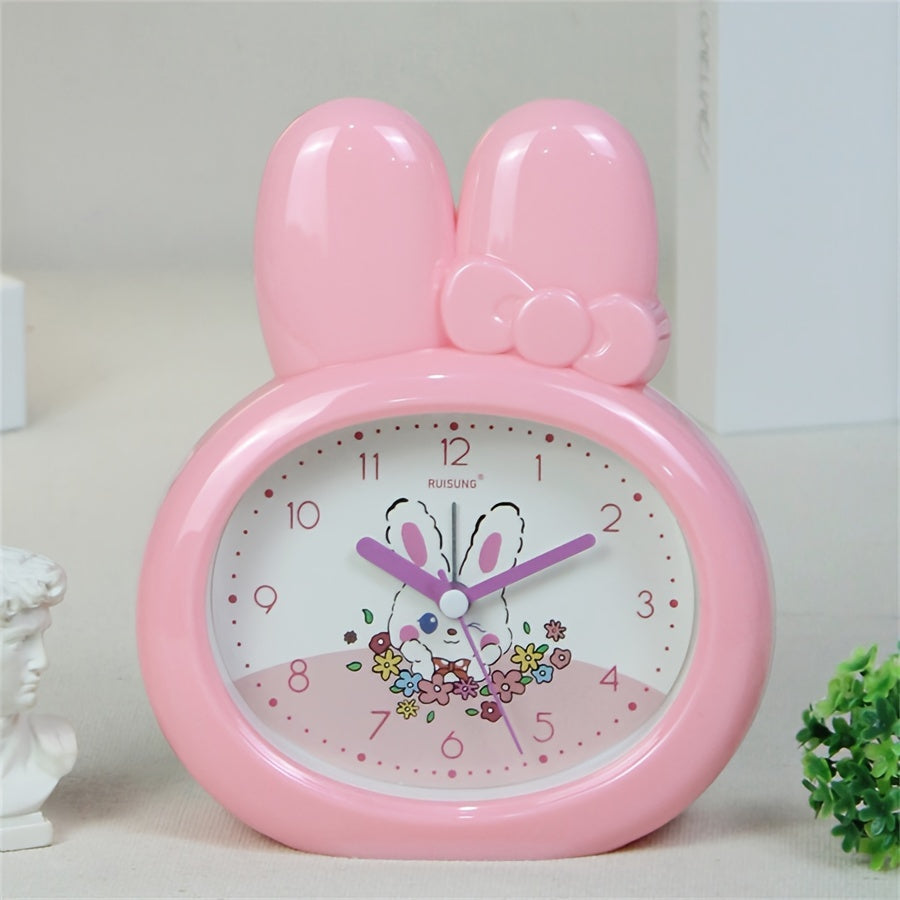 BunnyTime Clock - Bunny Alarm Clock with Night Light for Kids' Room