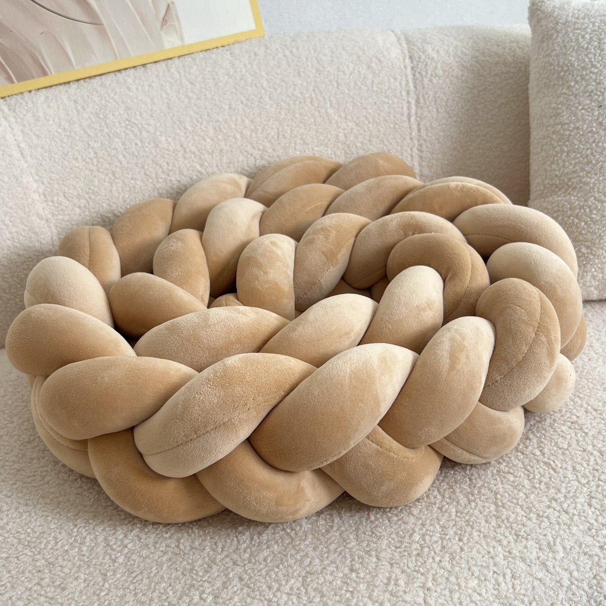 WaveCushion - Modern Geometric Floor Cushion