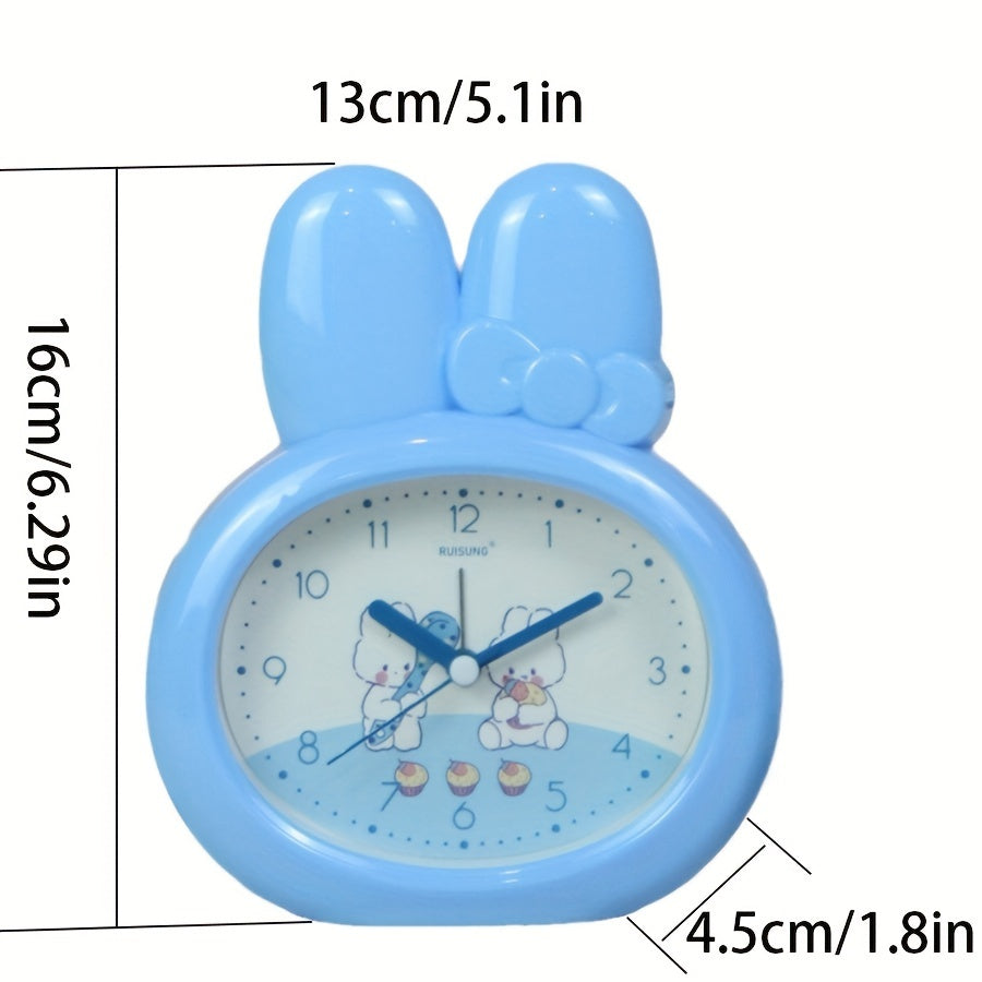 BunnyTime Clock - Bunny Alarm Clock with Night Light for Kids' Room