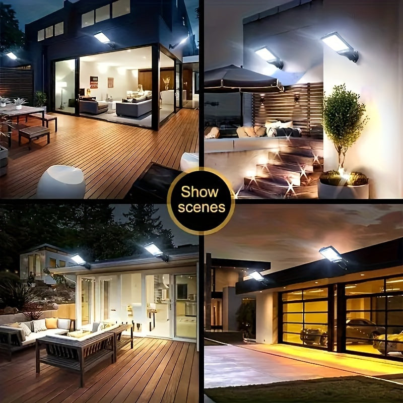 SolarBeam Light - Motion-Sensor Solar LED Floodlight