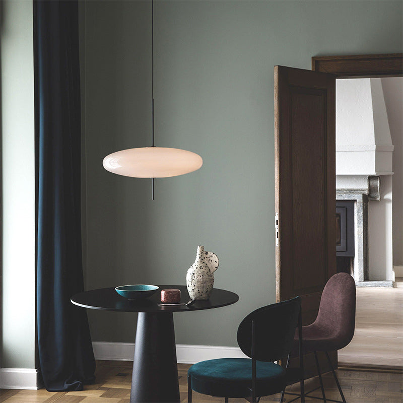 VintageAura Light - Elegant Oval Pendant Light for Any Room