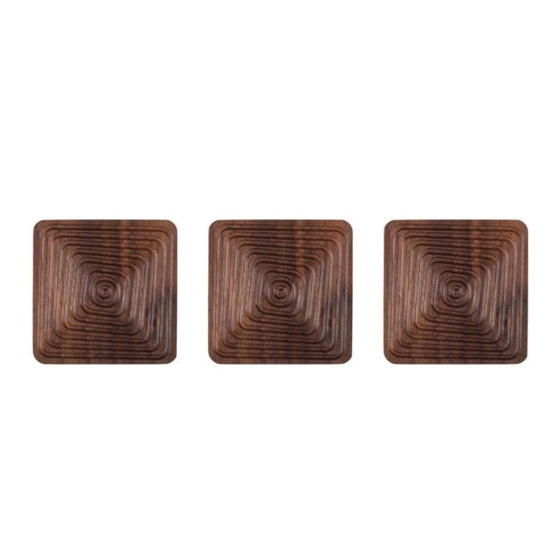 Creative Coasters - Black Walnut Coasters in Unique Shapes