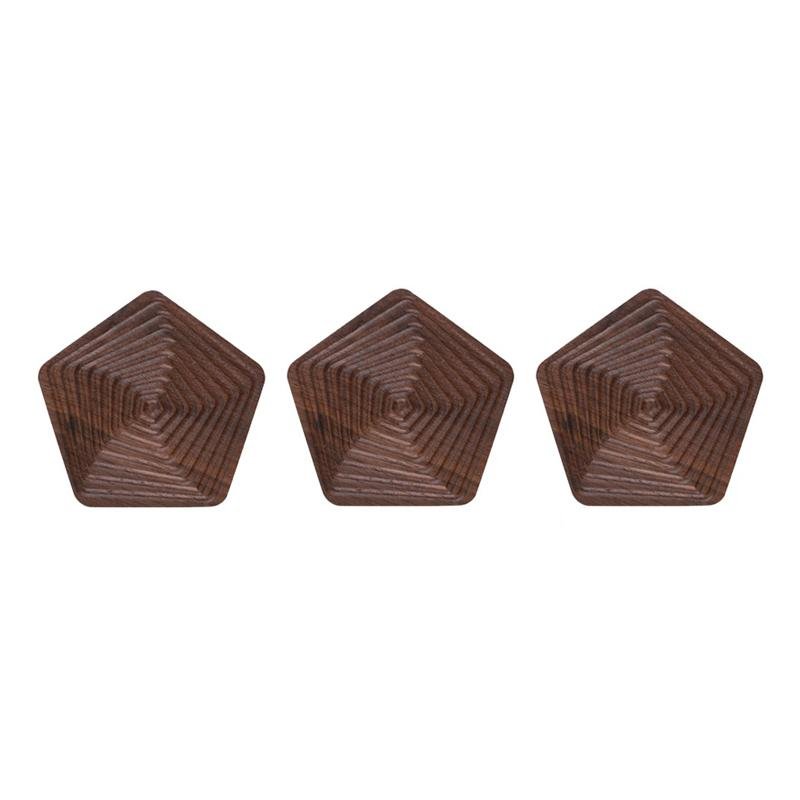 Creative Coasters - Black Walnut Coasters in Unique Shapes