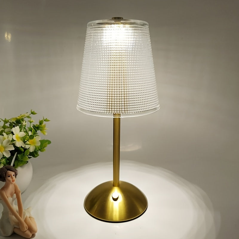 CrystalLux - Elegant Crystal LED Lamp for a Refined Ambiance