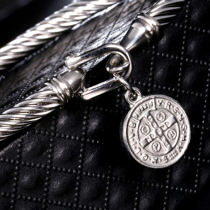 Benedetta - Saint Benedict Medal Charm Bracelet