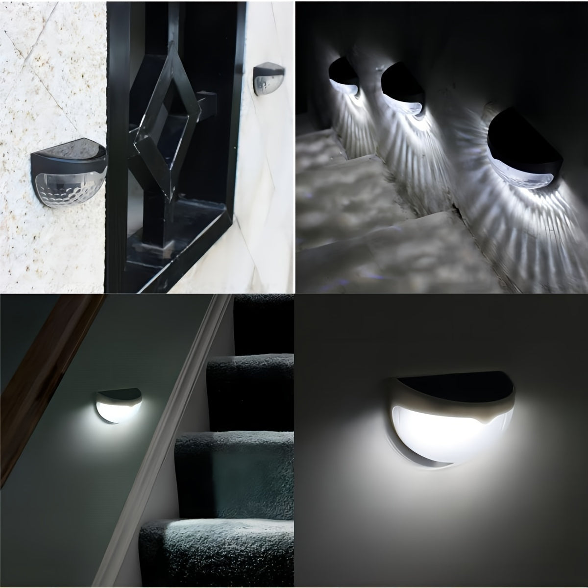 SolarGlow Fence Light - Outdoor Solar Light for Fences