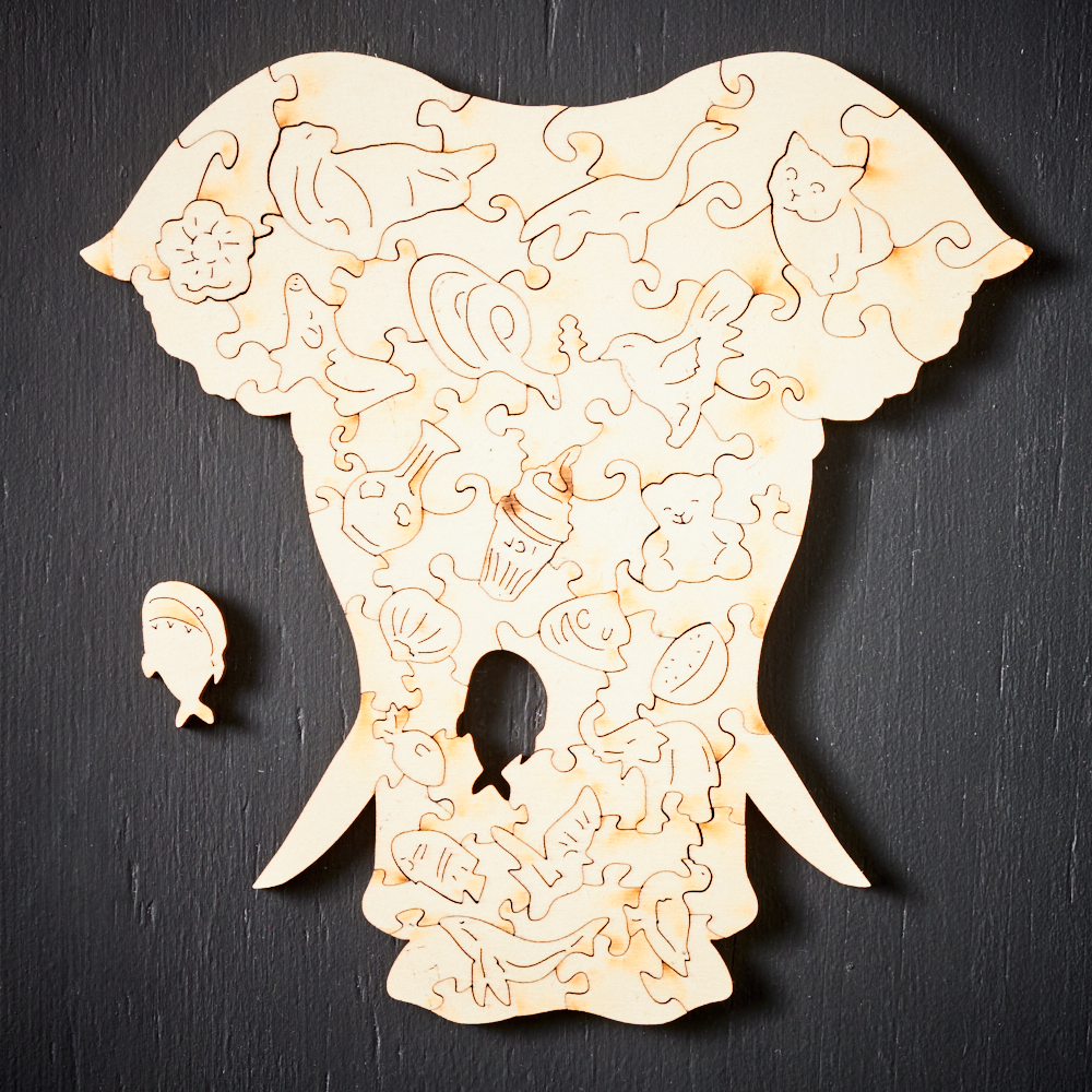 CreativeWood Puzzles - Unique Animal Wooden Jigsaw Puzzles