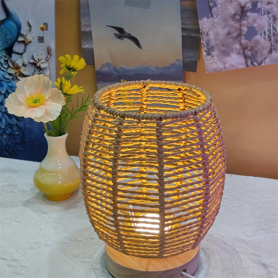 Loxwood - Handcrafted Wooden LED Table Lamp