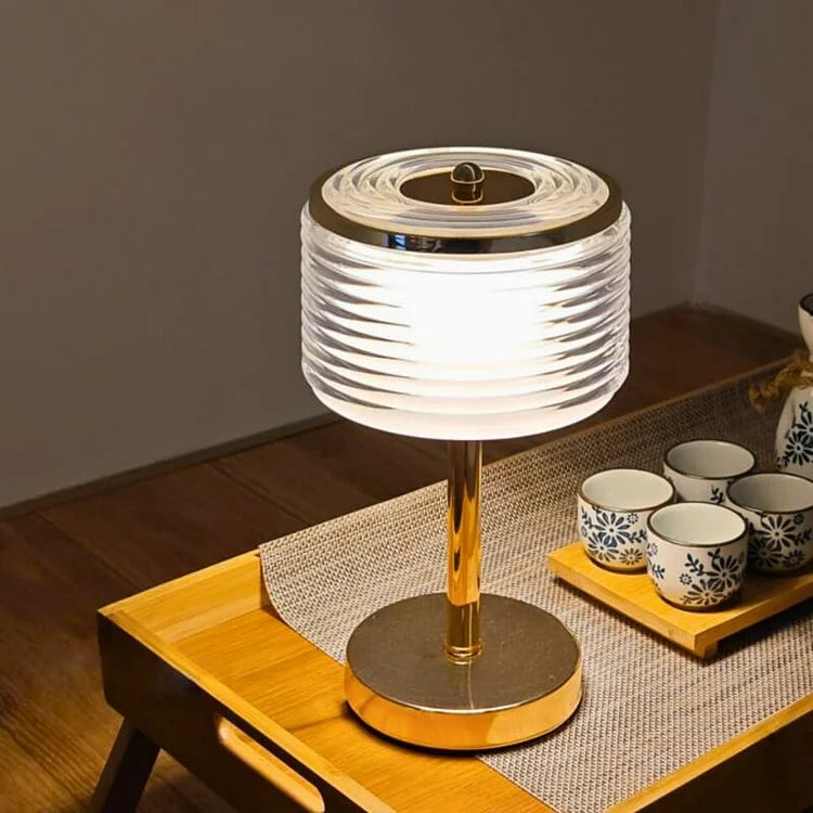 GlowRing Light - Round LED Table Lamp with Modern Design
