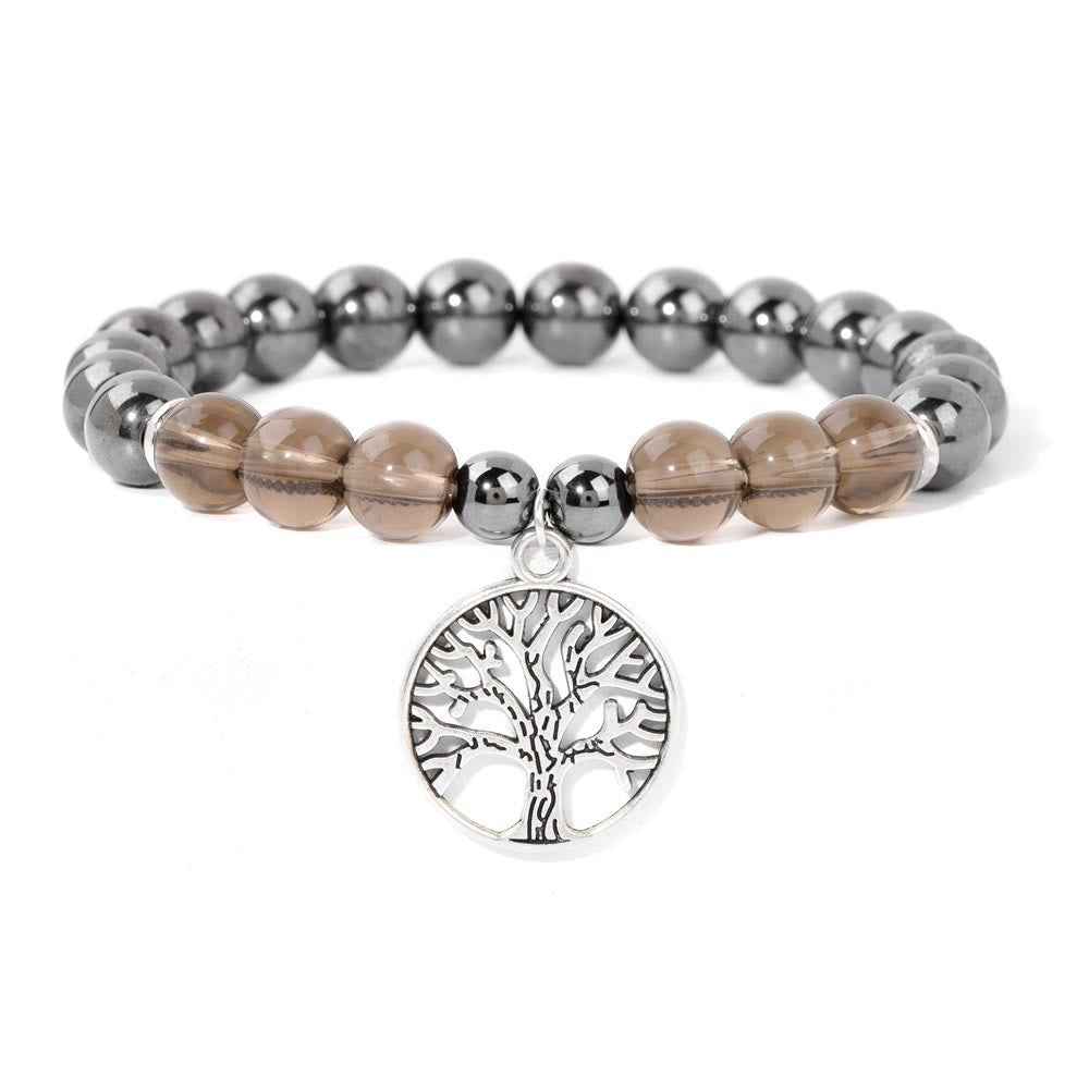 Mila - Bracelet cristal naturel arbre de vie