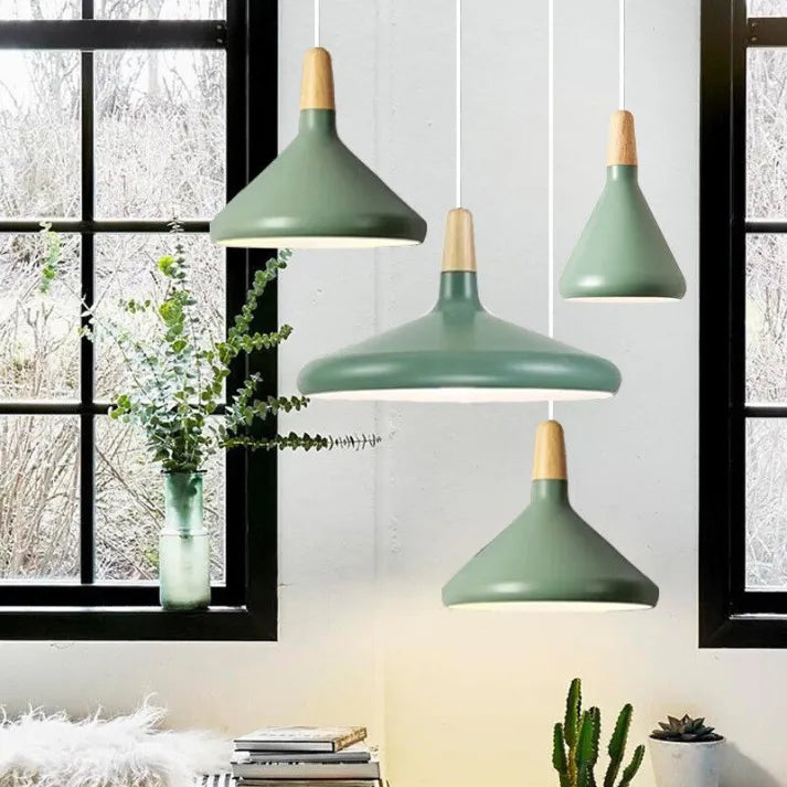 Macaron - Colorful Cone Pendant Light