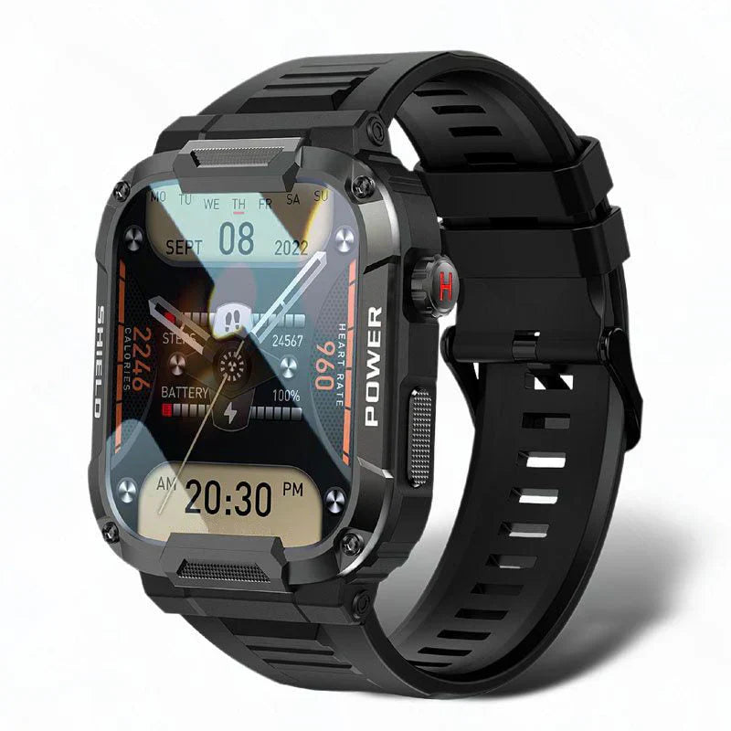 ForceGuard Watch - Smartwatch Militaire Durable IP68
