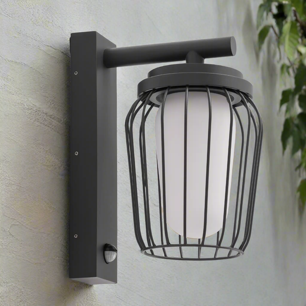 ÉclatChandan - Modern Motion-Sensor Outdoor Wall Light