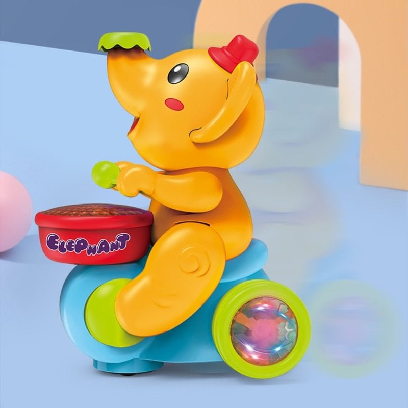 MelodyBuddy Elephant Drum - Musical Learning Toy for Babies
