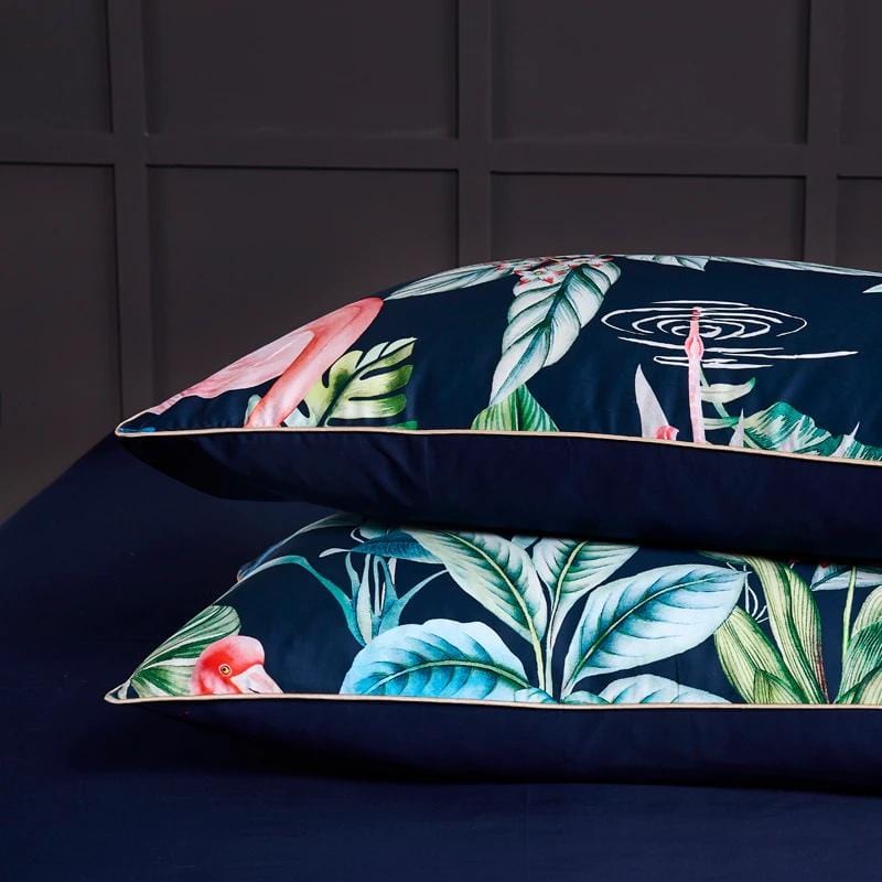 Flamingo - Parure de Lit en Coton Égyptien de Luxe