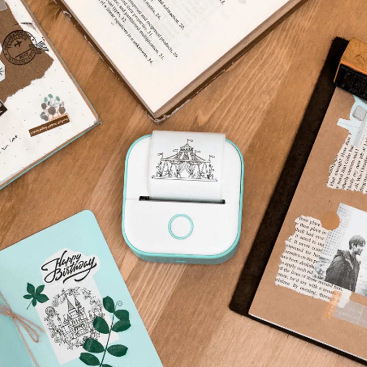 Pocket Printer - Mini Imprimante Portable Sans Encre