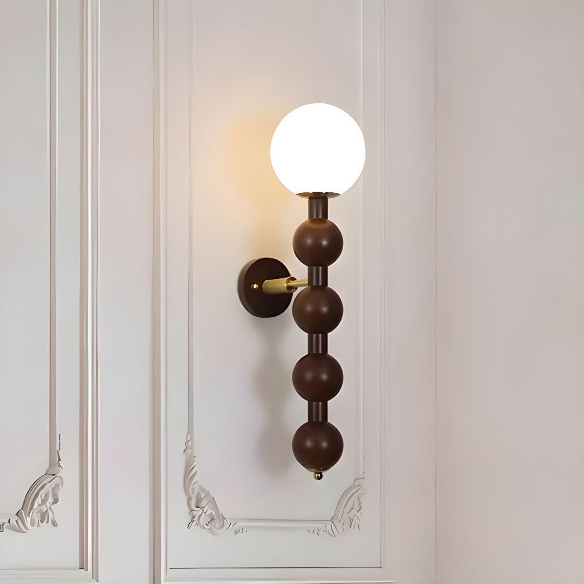 LumenSphere - Applique Murale de Luxe en Métal à Globes