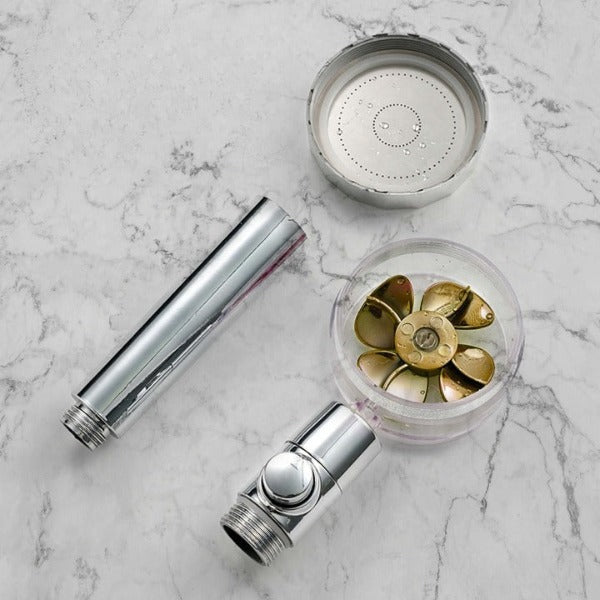360º Showerspa - High-Pressure Rotating 360° Shower Head