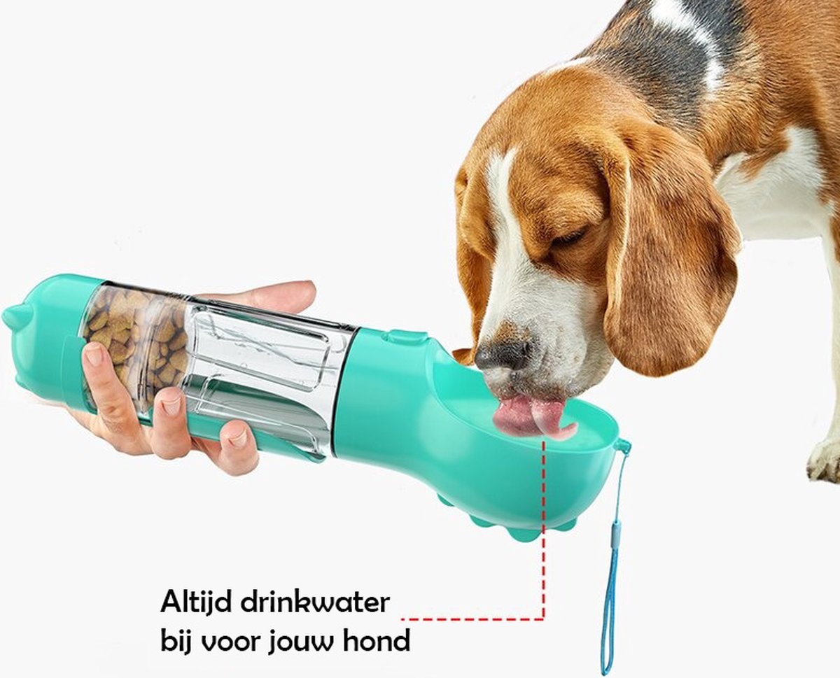 Snackbuddy Pro - 2-in-1 Water and Food Bottle for Dogs