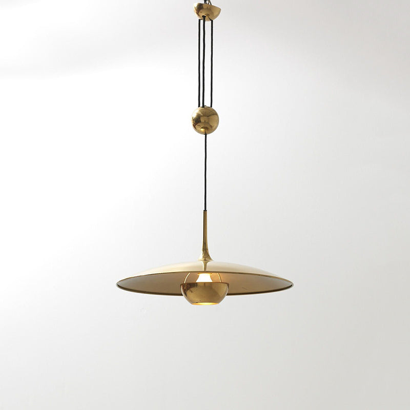 Nostalgic Glow - Retro LED Pendant Light with Vintage Charm