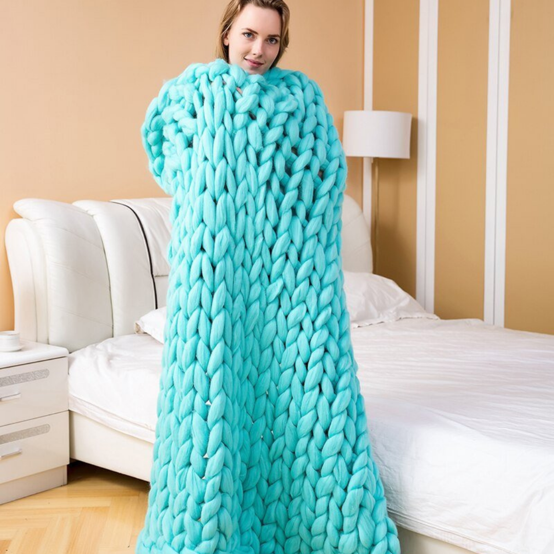WinterVibe DIY Blanket - Couverture Unique Hiver