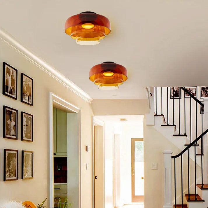 Nordic - Elegant Scandinavian Glass Ceiling Light