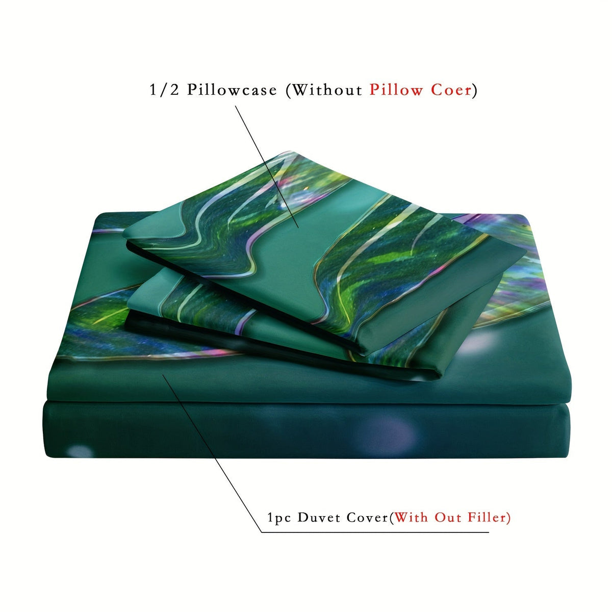 DragonflyDream - Elegant Dragonfly Bedding Set in Soft Satin Cotton