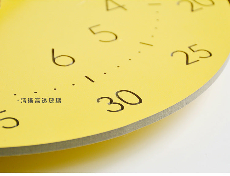 RhymeTime - Silent Wall Clock for Kids' Rooms