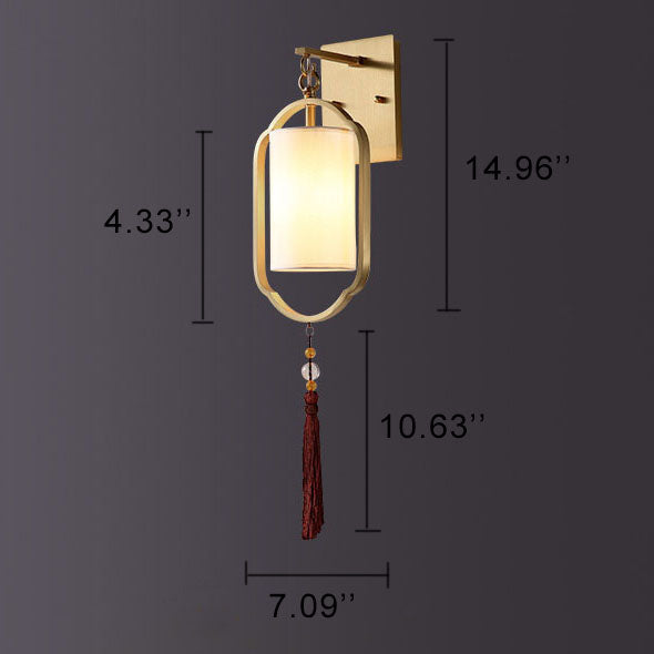 LumiGlow Wall - Oriental Wall Sconce for a Warm Ambiance