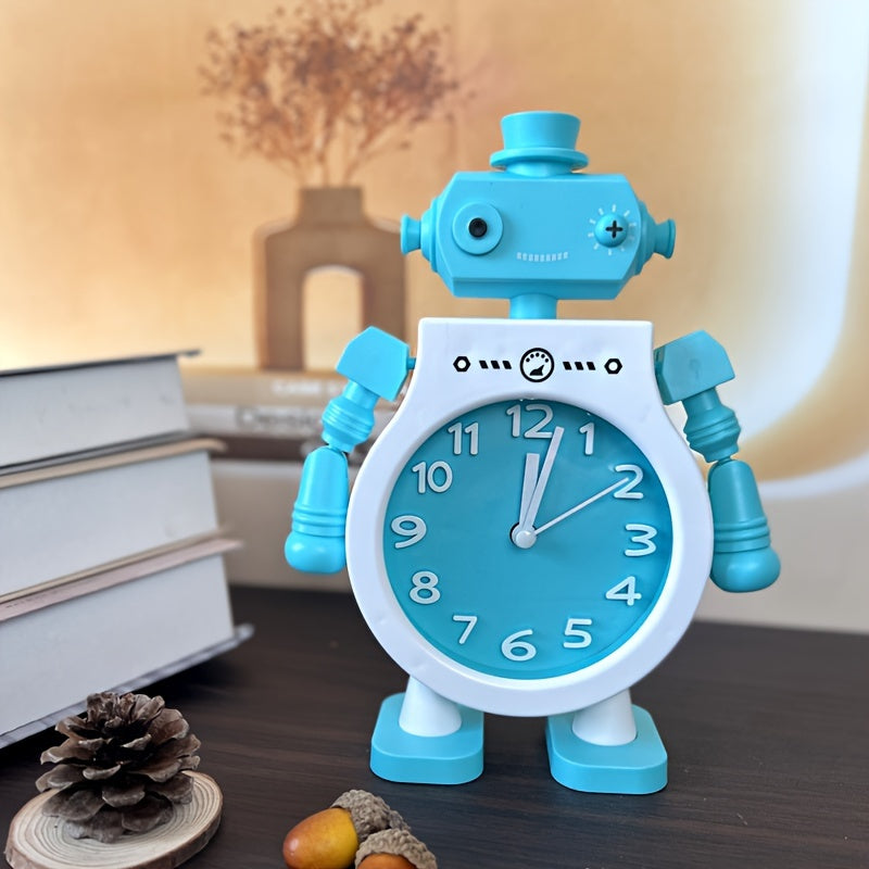 TimeBuddy Clock - Playful Robot Alarm Clock with Alarm and Timer