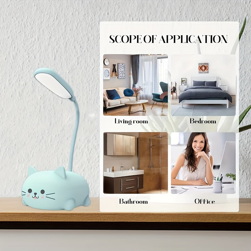 KatanaLicht Lamp - Adjustable USB Rechargeable LED Desk Lamp