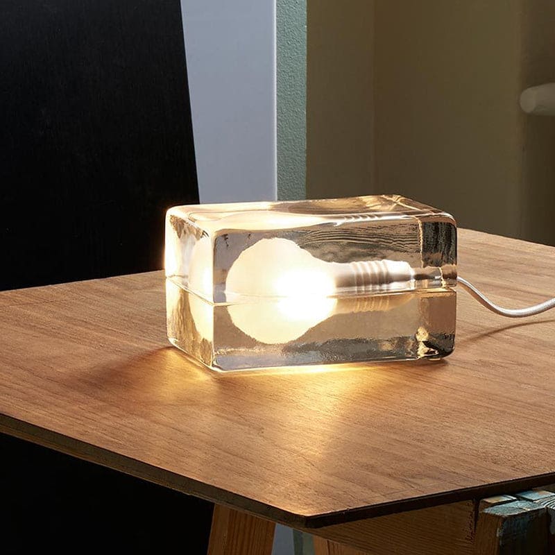 Icecube Lamp - Modern Ice Cube Table Lamp