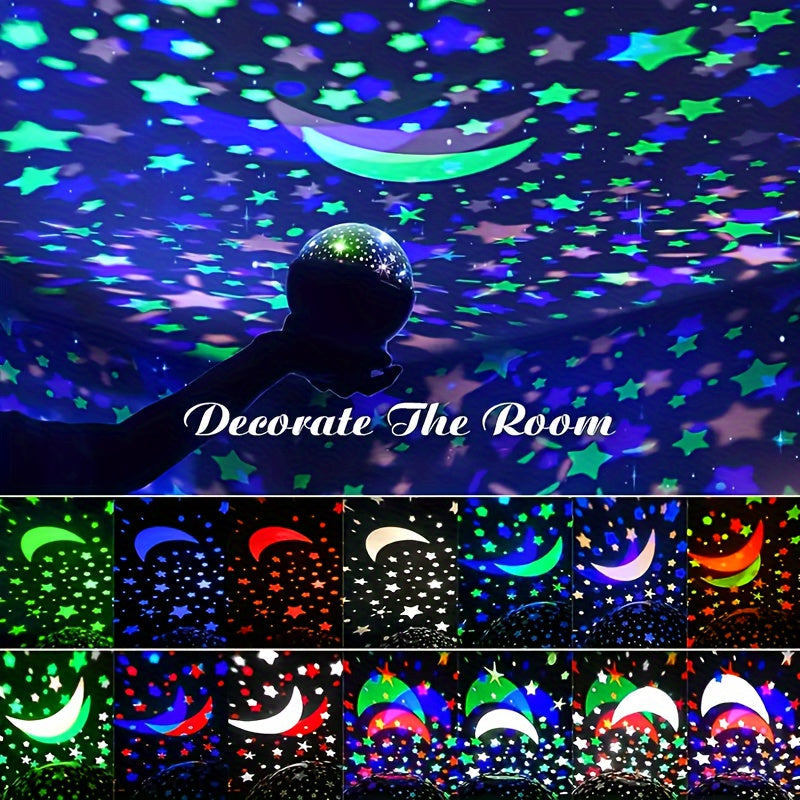 Ucosma - LED Star Sky Projector with Colors and USB