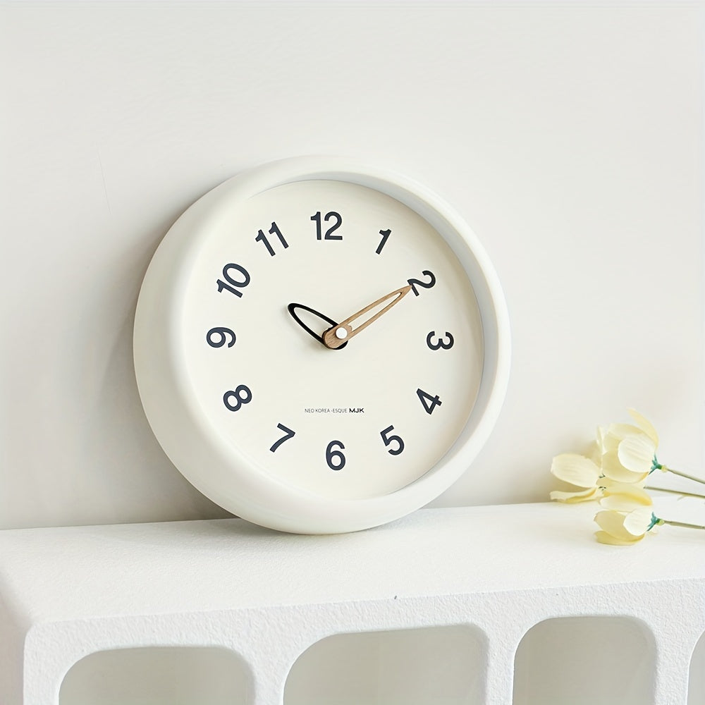 SilenceTime Clock - Elegant Silent 25cm Wall Clock