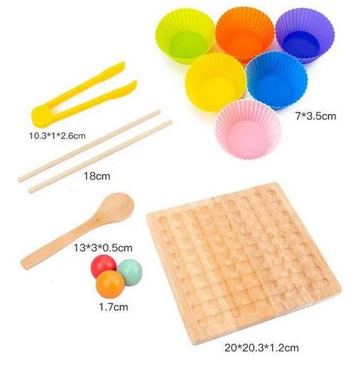 ColorMatch - Colour Sorting and Counting Bead Game