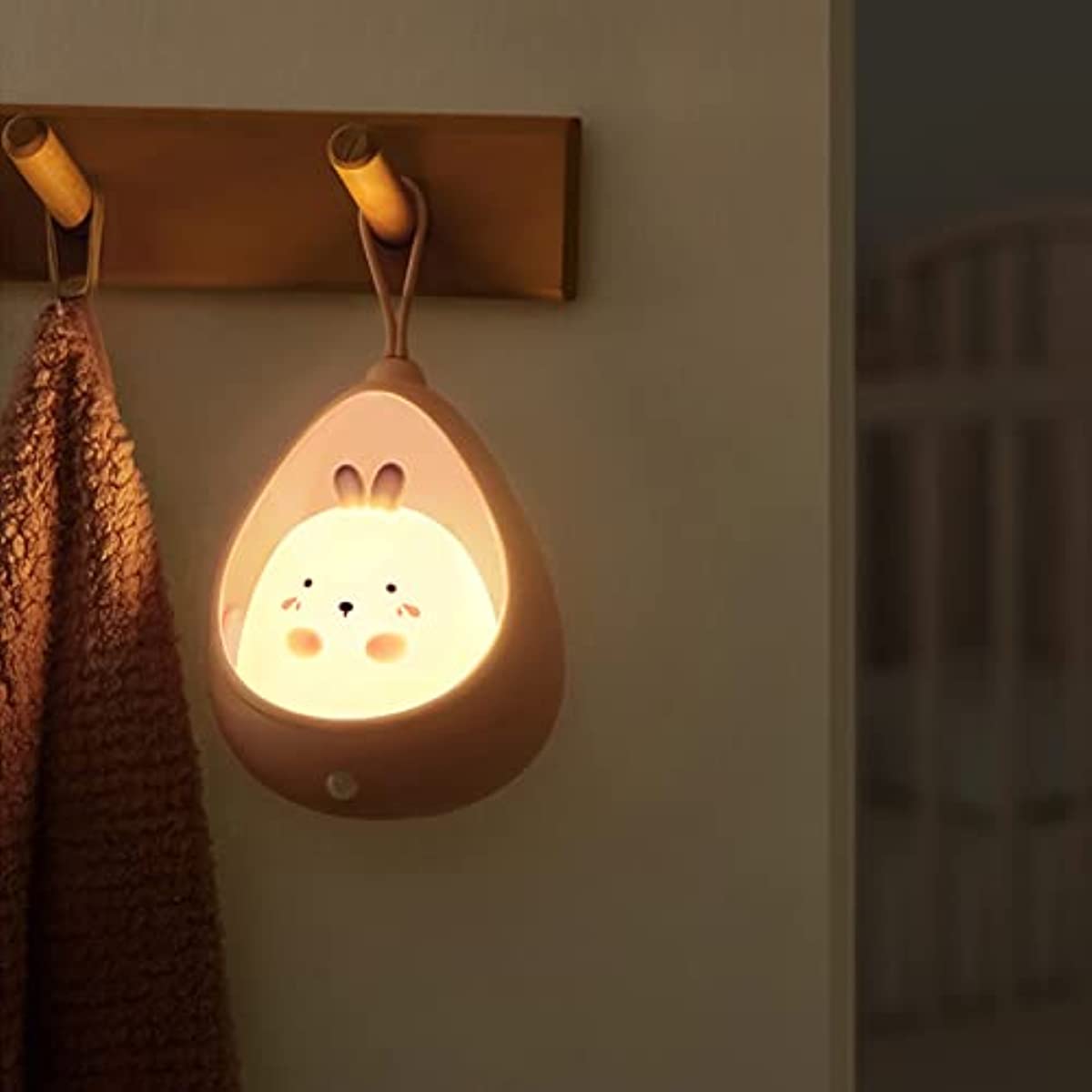 Wuzzle - Rechargeable Animal Night Light with Motion Sensor