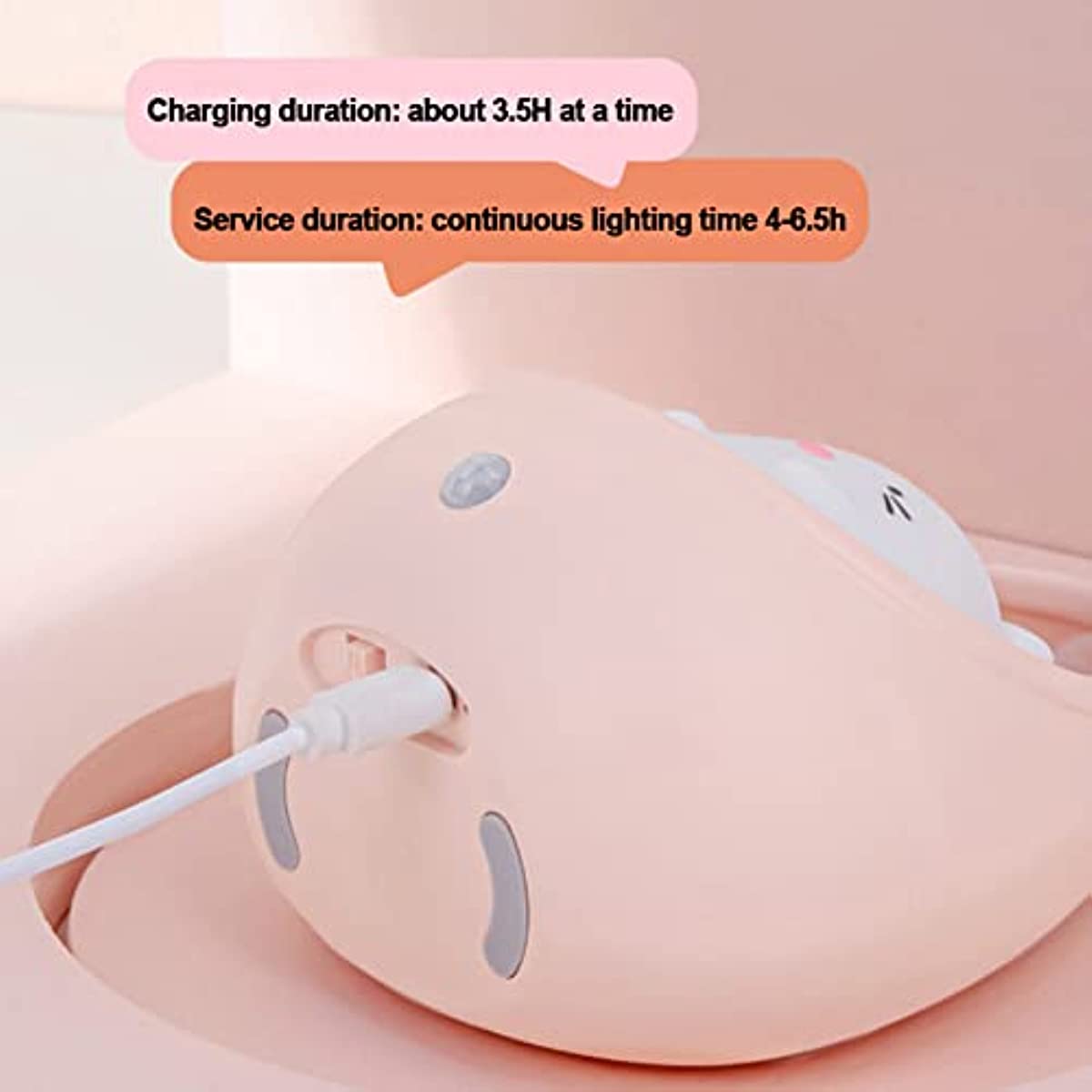 Wuzzle - Rechargeable Animal Night Light with Motion Sensor