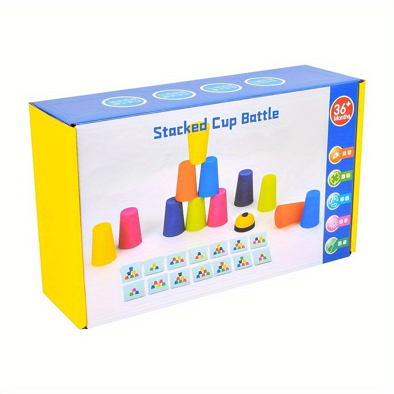 StackSmart - Montessori Stacking and Puzzle Toy
