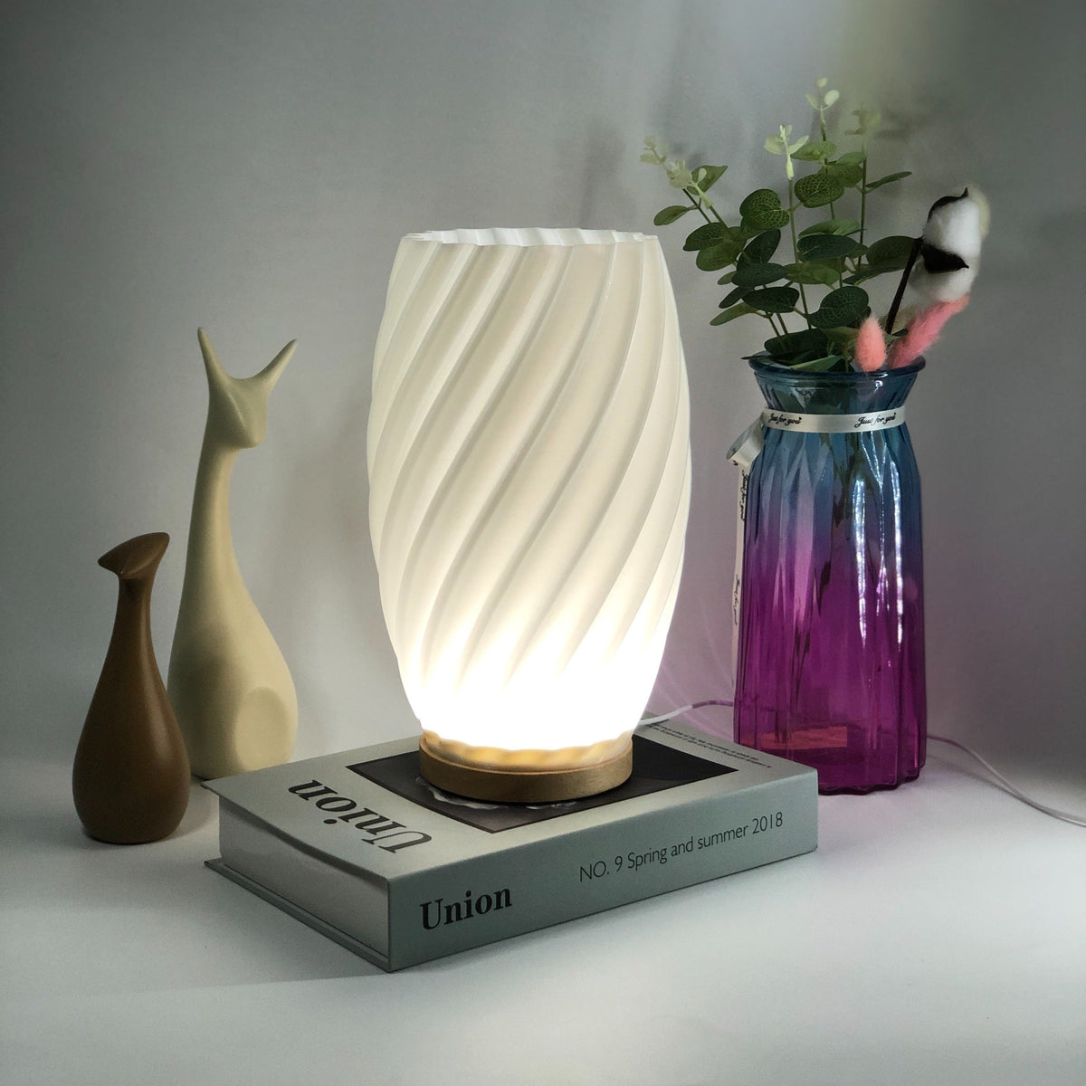 ModiLamp - Modern USB Table Lamp with 3 Light Colors