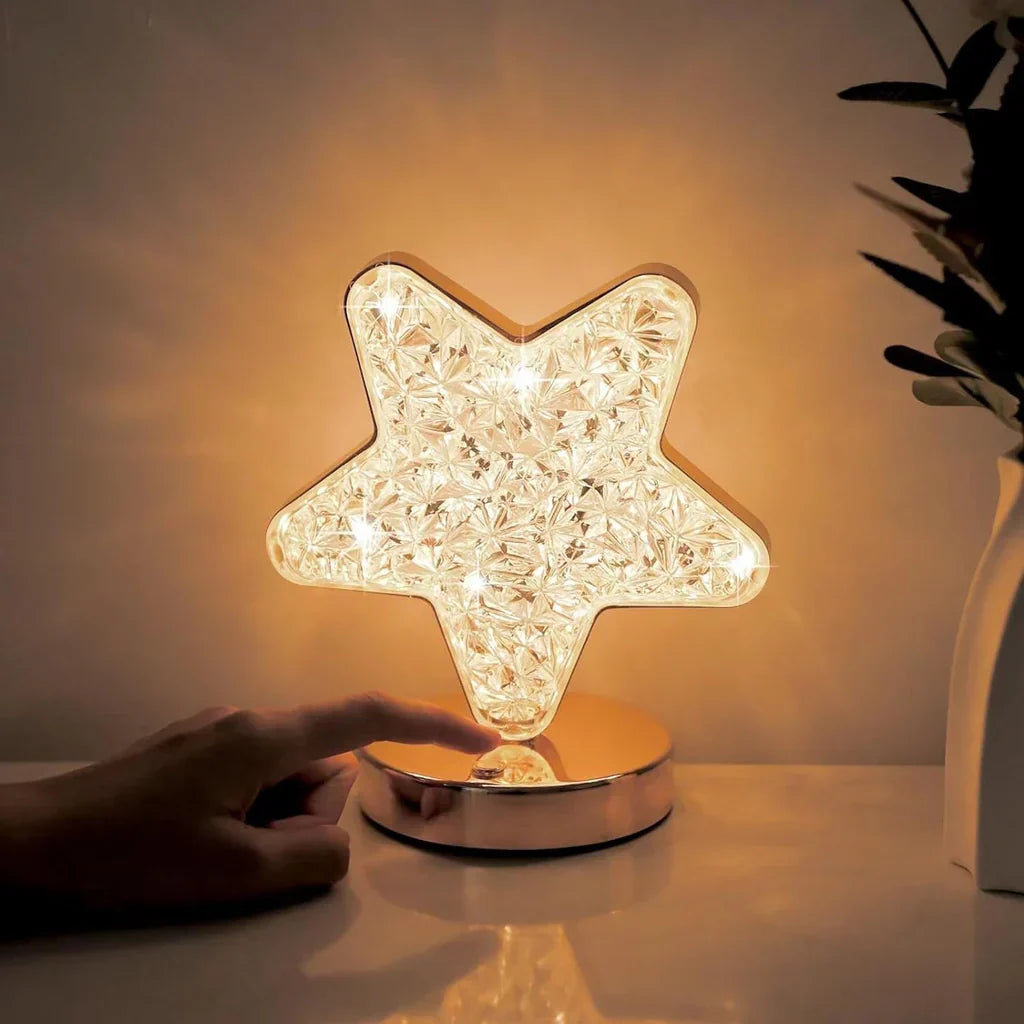 Celestia - Lampe Cristal Dimmable Ensorcelante