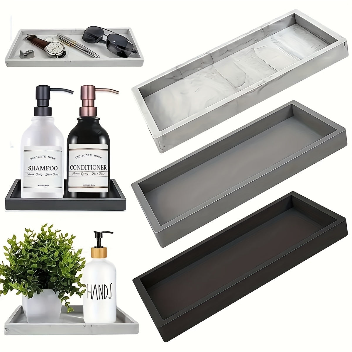 ChicSilicone - Elegant Silicone Bathroom Organizer