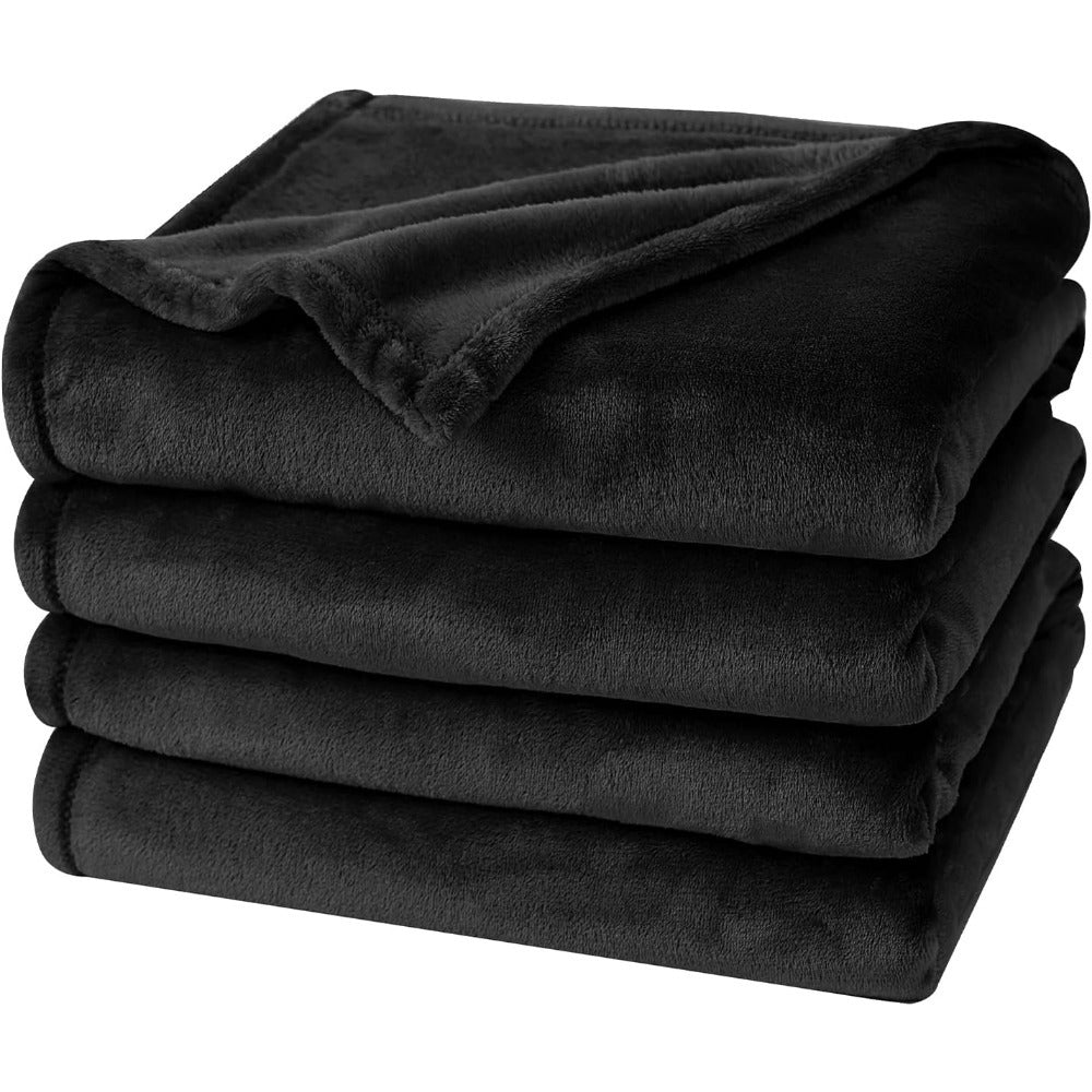 UltraSoft - Reversible Ultra-Soft Fleece Throw Blanket