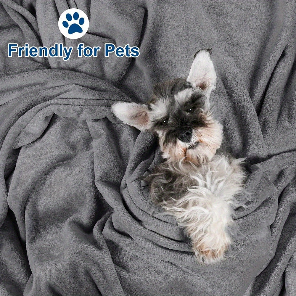 UltraSoft - Reversible Ultra-Soft Fleece Throw Blanket