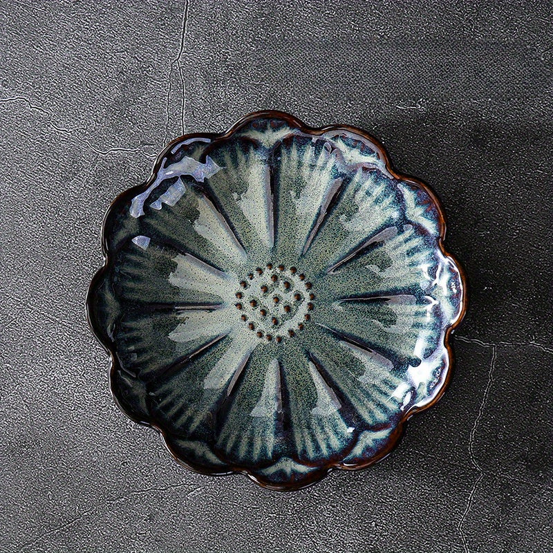 LotusTray - Flower-Shaped Ceramic Trinket Dish