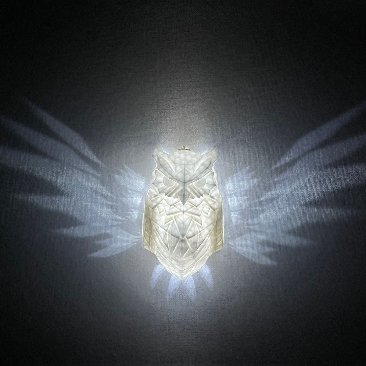 OwlGlow Wall Light - Decorative Geometric LED Wall Lamp